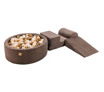 Playset with Ball Pit - Brown, Gold & White Pearl - cover