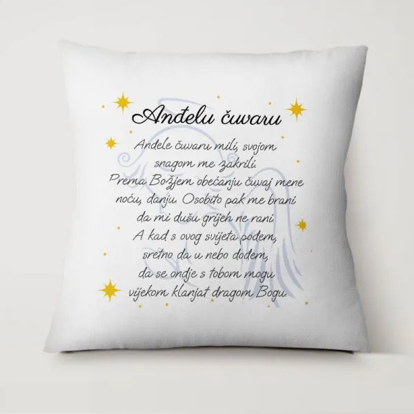 Jastučić Anđele čuvaru - cover