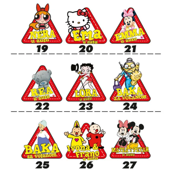 Naljepnica za auto - cover