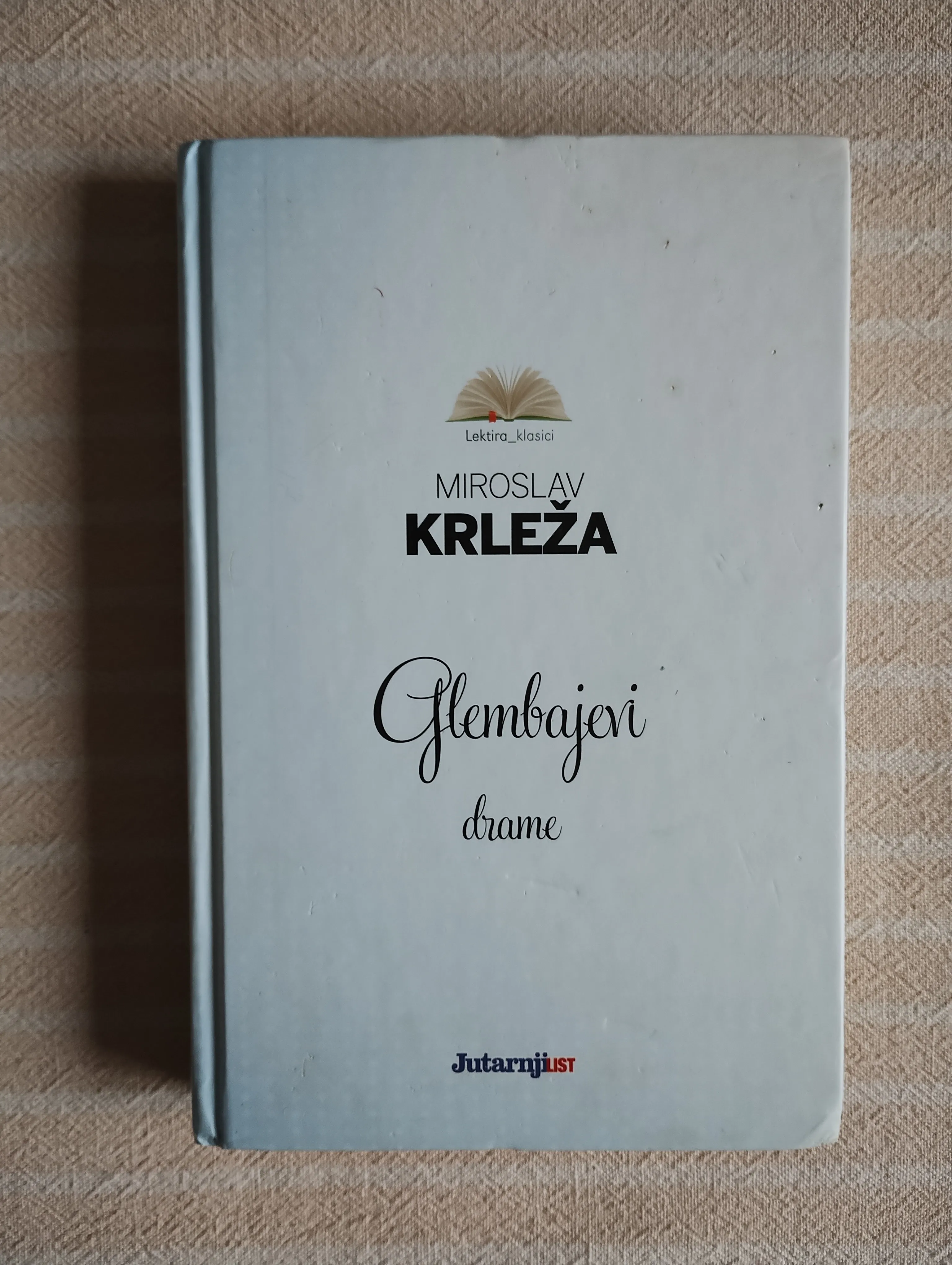 M. KRLEŽA GLEMBAJEVI BR. 7 JUTARNJI LIST KLASICI LEKTIRA - cover