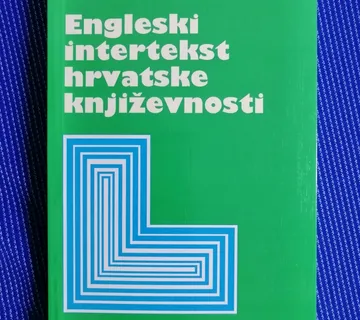 Ivo Vidan – Engleski intertekst hrvatske književnosti - cover