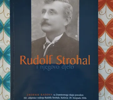 Rudolf Strohal i njegovo djelo - cover