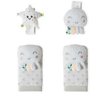 Zveckalice za ruke i stopala HOBOTNICA - cover