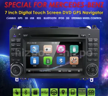 Mercedes B 2din radio GPS Navigacija - cover