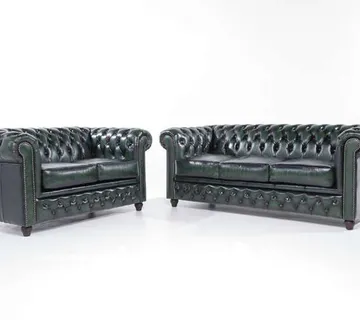 Chesterfield Set Garnitura Original Leather | 2 + 3 sjedišta - cover