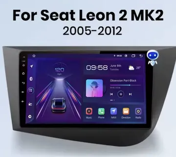 Seat Leon MK2 2005-2012 original RADIO NAVIGACIJA MULTIMEDIJA CarPlay - cover