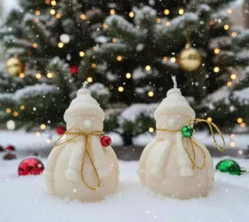 Sojina svijeća – Snjegović - cover