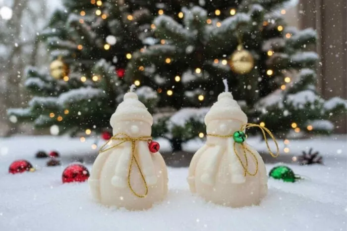 Sojina svijeća – Snjegović - cover