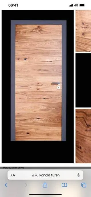 Sobna vrata sa skrivenim pantima i magnetnom bravom - cover