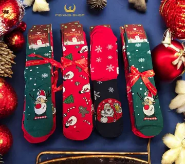 Božićne čarape za sve uzraste ( Pamuk ) - cover