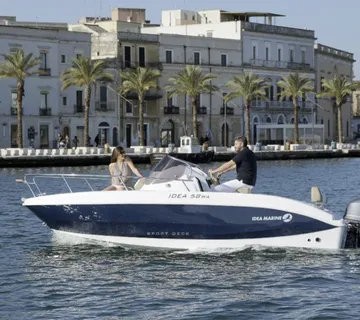 Idea Marine 58 WA bijeli+Yamaha 130 KS - cover