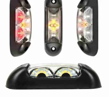 LED mjerač, žmigavac, 12V-24V, bijelo, crveno i narančasto svjetlo - cover