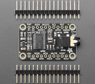 Adafruit PCM5122 I2S DAC s linijskim izlazom - Zagreb
