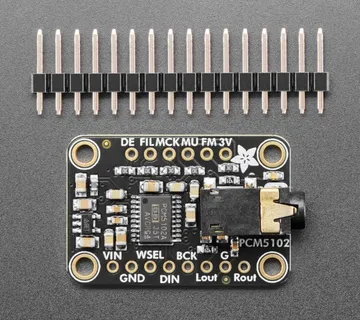 Adafruit PCM5102 I2S DAC s linijskim izlazom - Zagreb