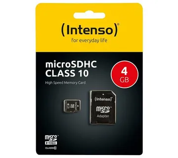 Intenso 4 GB MicroSD kartica - Zagreb