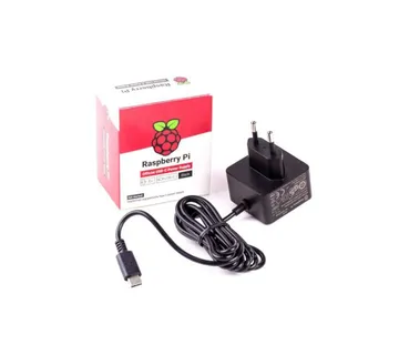 Službeno Raspberry Pi 4 USB-C napajanje - crno - Zagreb