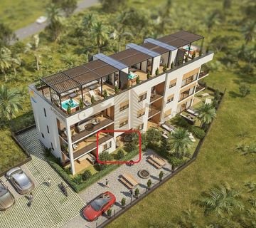 1-soban apartman u prizemlju novogradnje - Nin - cover