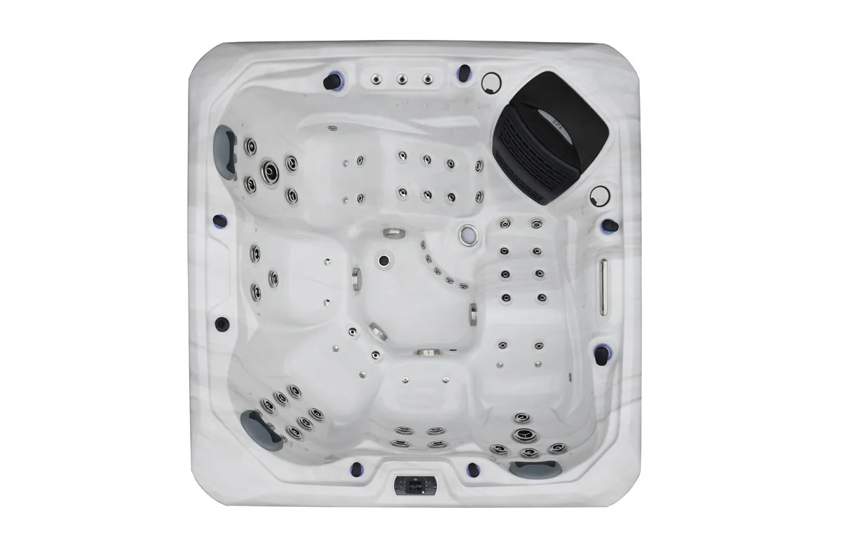 Masažni bazen SPA Lotus - 210 x 210 x 88 cm za 5 osoba - ECO serija - cover