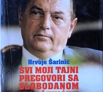 SVI MOJI TAJNI PREGOVORI S SLOBODANOM MILOŠEVIĆEM 1993 Hrvoje Šarinić - cover