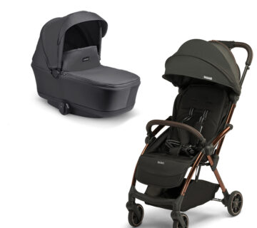 Leclercbaby Influencer dječja kolica, Black Brown 2u1 B - cover