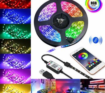 Pametna LED traka 5m USB Bluetooth / daljinsko mobitel NOVO! ZAGREB - cover