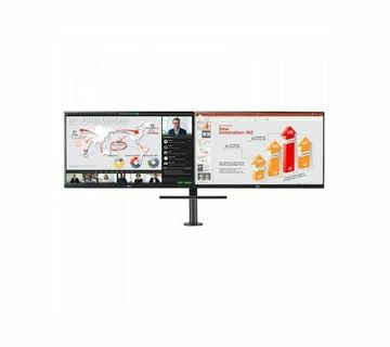 LG 27QP88DP-BS uredski monitor - podešavanje visine  zakretanje  USB-C - cover