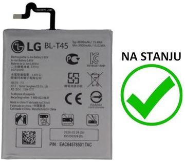 LG BL-T45 / BLT45 baterija za LG K50s, K51, Q70 - cover