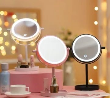 Beauty kozmetičko LED ogledalo za šminkanje - cover