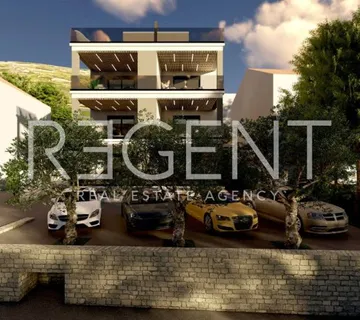 Trogir, Seget Donji – Trosoban stan s pogledom na more 92 m2 - cover