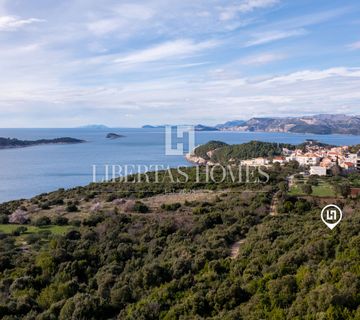 Prodaja građevinskog zemljišta s neometanim pogledom na more u Cavtatu, okolica Dubrovnika - cover