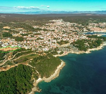 Prodaja zemljišta u gradu Krku prvi red do mora - cover