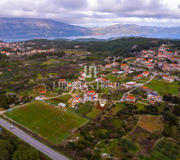 Prodaja građevniskog zemljišta na atraktivnoj poziciji u Žrnovu na otoku Korčuli - cover