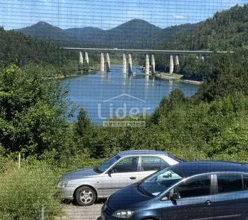 Kuća FUŽINE, pogled na jezero