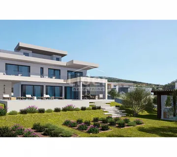 Pag, Kolan, Luksuzna Vila S Bazenom I Pogledom Na More