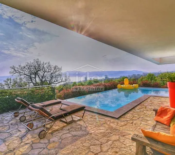 Moderna kuća sa bazenom, KOSTRENA - cover