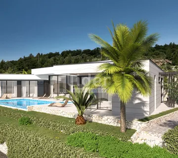 Posedarje, moderna vila s panoramskim pogledom na more - cover