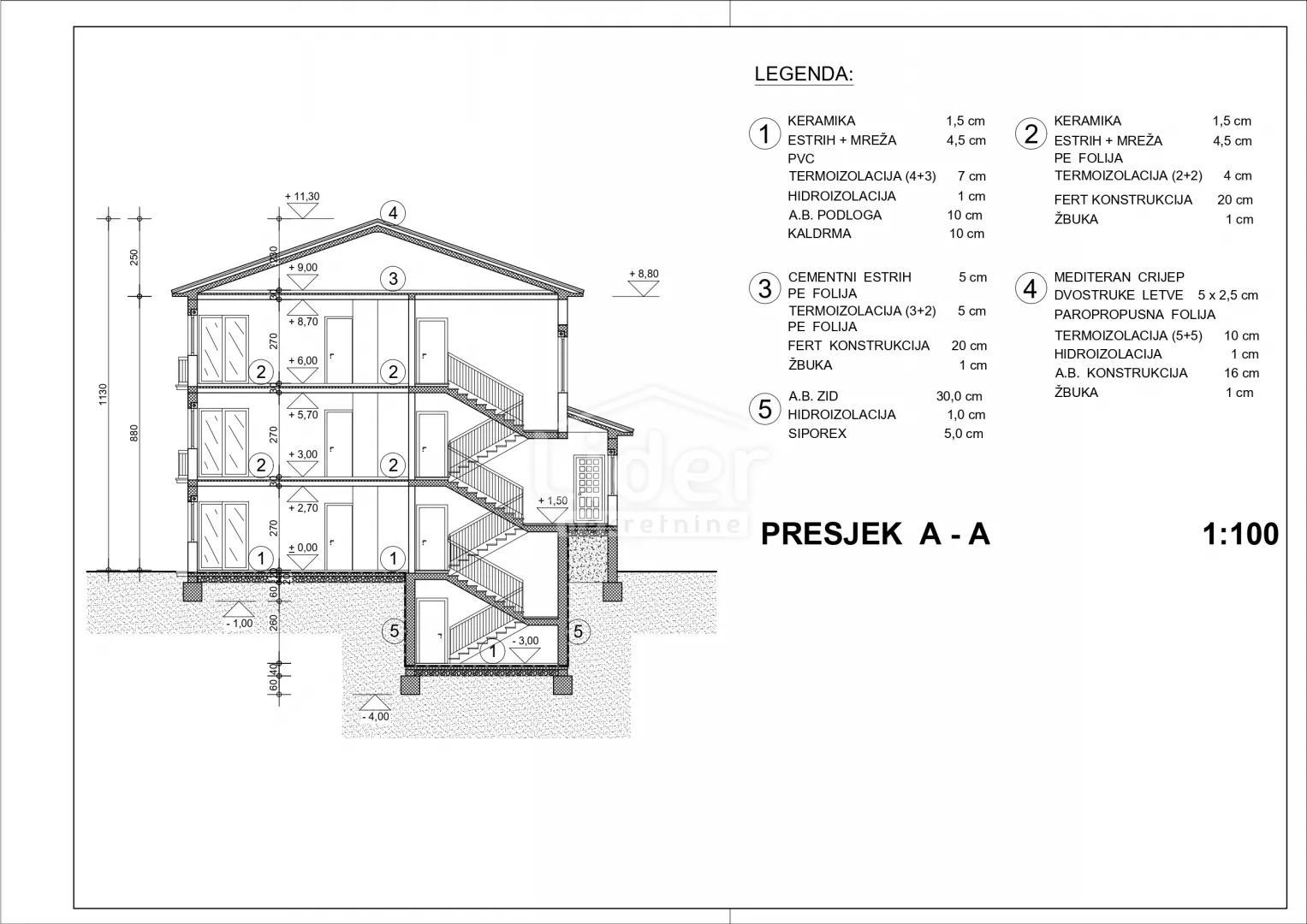 Jurdani-Obadi, građevinski teren od 314m2, za 3 stambene jedinice, prijavljena gradnja - cover