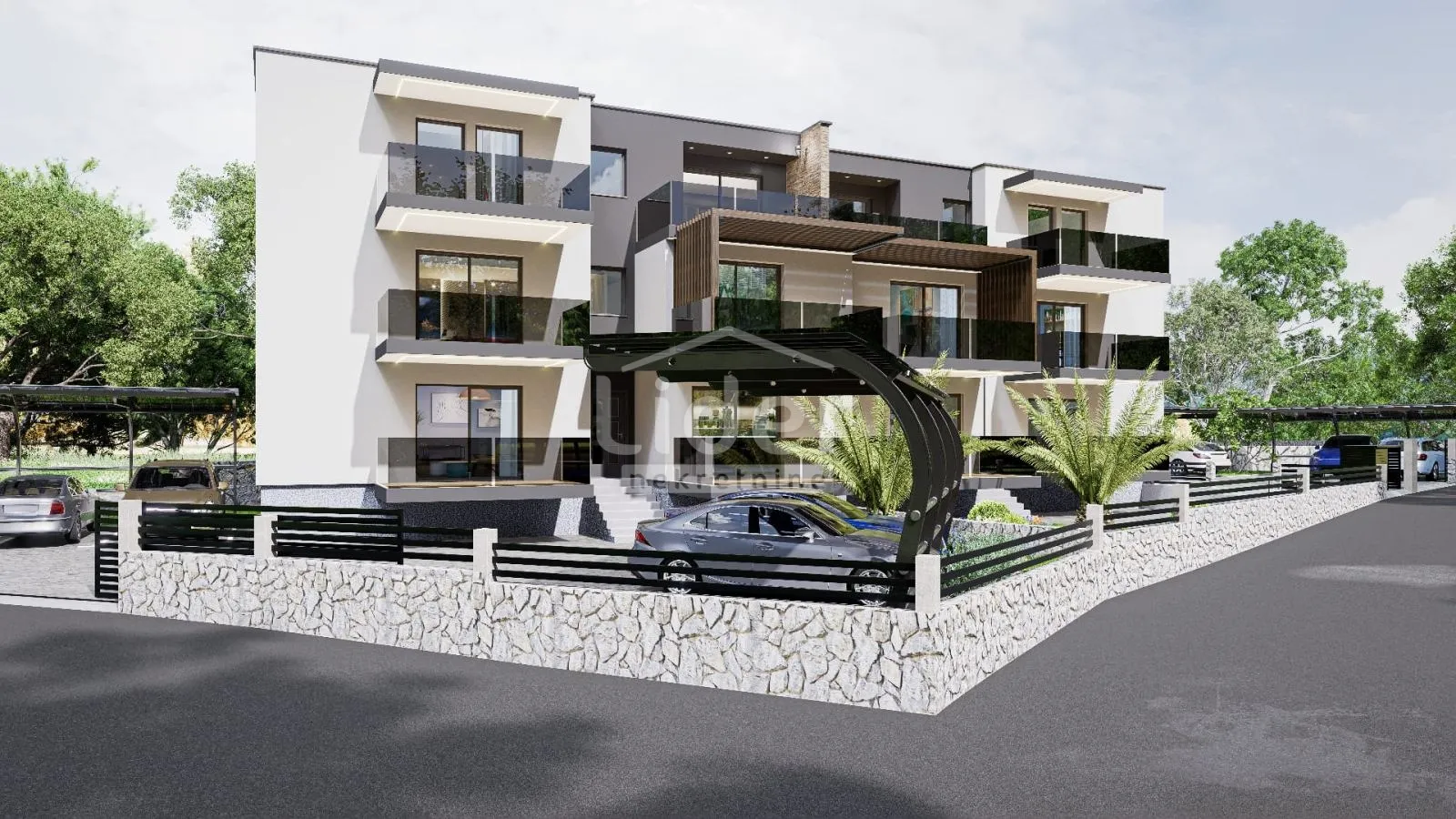 PODMURVICE- 2S+DB ,novogradnja,58.54 m2 - cover