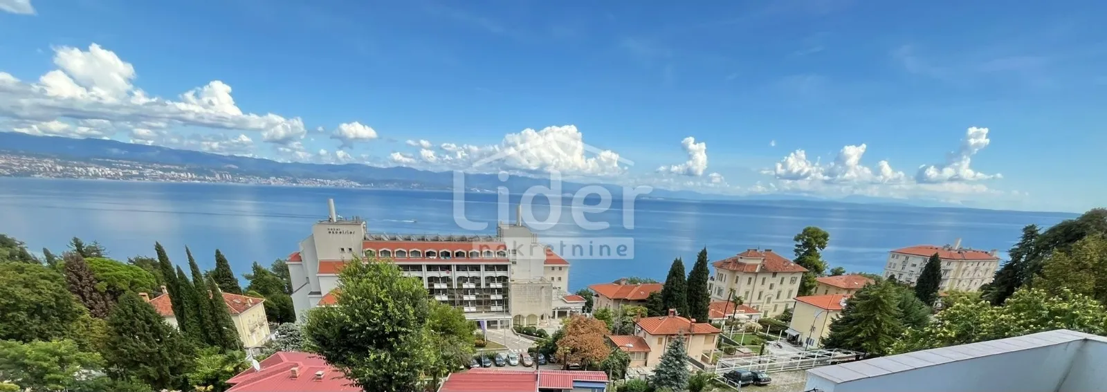 LOVRAN-stan s prekrasnim pogledom na Kvarner - cover