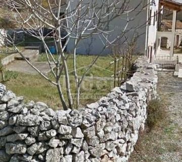 Istra, Labin okolica,  kamena kuća, pogled na more - cover