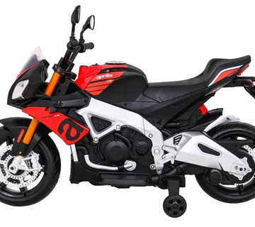 Licencirani motor na akumulator Aprilia Tuono V4 - crveni - cover