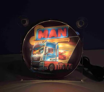 LIGHTBOX MAN-17X17CM - cover