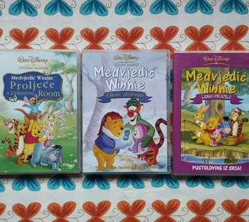 Disney - Medvjedić Winnie - DVD  Više naslova - cover
