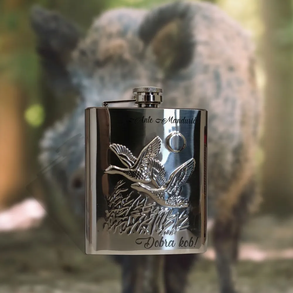 Personalizirana pljoska za lovce - cover