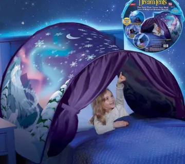 Čarobni šator koji dječji krevet pretvara u čaroban svijet snova - cover