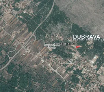 Građevinsko zemljište 987 m2, Šibenik, Dubrava - cover