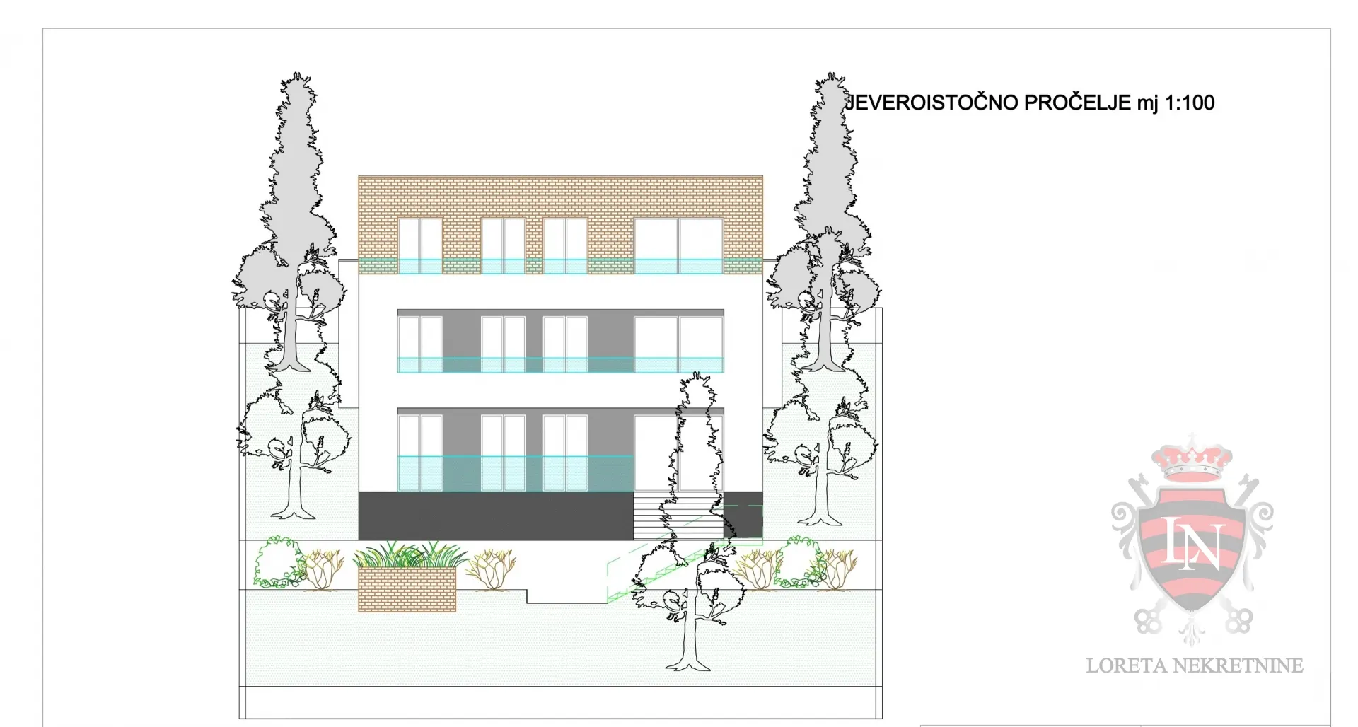 Građevinsko zemljište s dozvolom za zgradu od tri stana, Šestine - cover