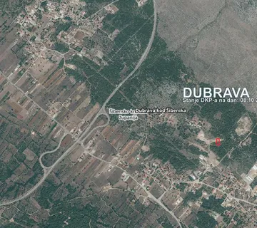 Građevinsko zemljište 1000 m2, Šibenik, Dubrava - Dubrava kod Šibenika, Šibenik