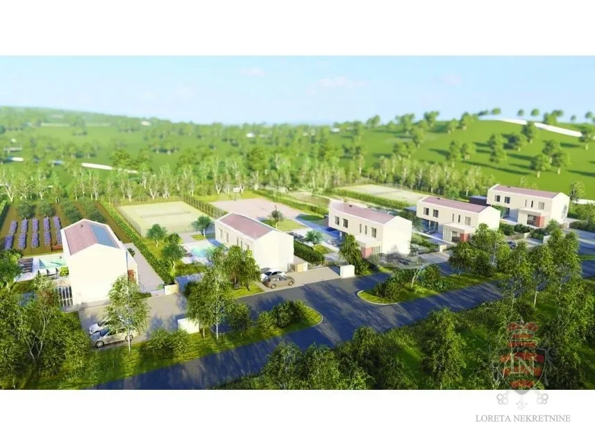 Luksuzne obiteljske kuće s bazenom, Labin - cover