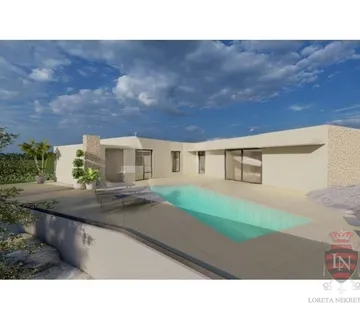 Kuća s bazenom 142 m2, Labin - cover